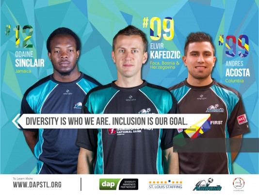 Sponsored by Diversity Awareness Partnership, St. Louis Staffing, St. Louis Ambush and The Mosaic Project